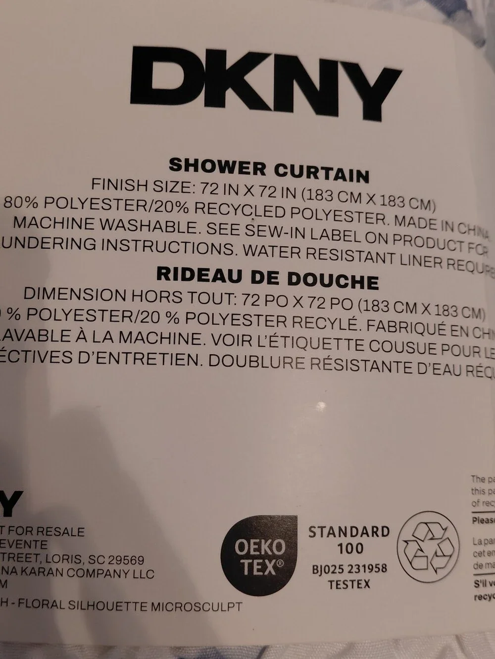 Dkny blue white